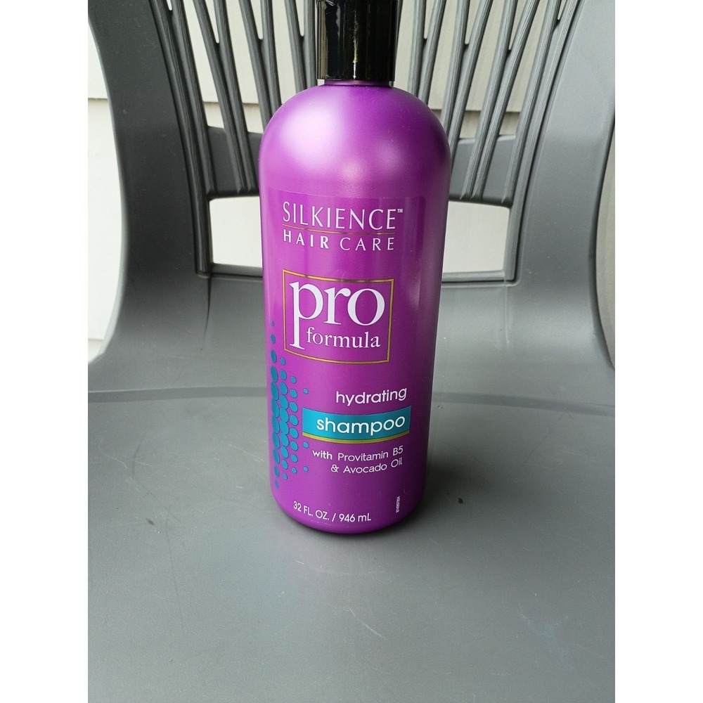 SILKIENCE Hair Care Pro Formula Hydrating Shampoo Vitamin B5 Avocado Oil 32oz